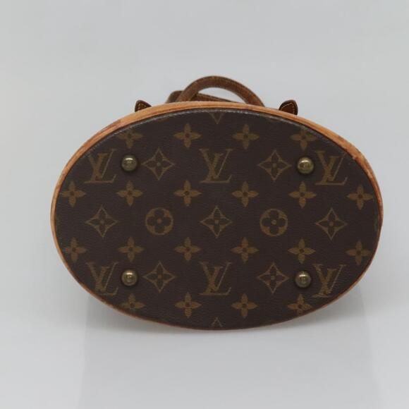 LOUIS VUITTON Monogram Bucket PM Shoulder Bag M42238 - Picture 9 of 16